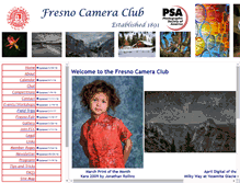 Tablet Screenshot of fresnocameraclub.org